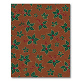 Vintage Holly Leaf Berry Area Rug