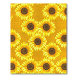 Vibrant Sunflower Yellow Area Rug
