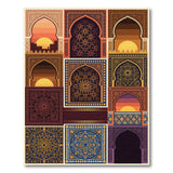 Moroccan Arch Geometric Pattern Rug