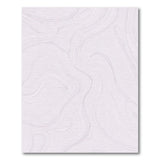 Abstract Pink Contour Area Rug