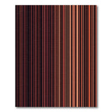 Bold Red Black Vertical Stripe Area Rug