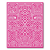 Heritage Tribal Vibrant Pink Heritage Tribal Area Rug