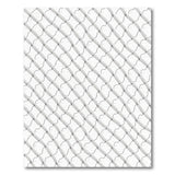 Grey Chain Link Geometric Area Rug
