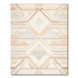 Modern Geometric Beige Geometric Modern Area Rug