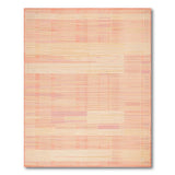 Orange Geometric Grid Area Rug