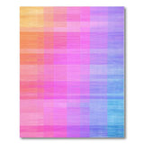 Vibrant Multi-Color Geometric Plaid Area Rug