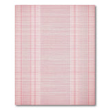Pink Gingham Plaid Area Rug