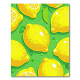 Zesty Lemon Slices Area Rug