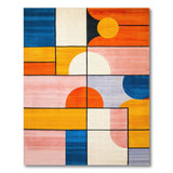 Bold Geometric Multi-Color No. 3 Area Rug
