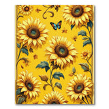 Vibrant Sunflower Meadow Area Rug