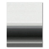 Black and White Black White Gradient Stripe Area Rug