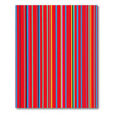 Stripe Vibrant Multi-Color Vertical Stripe Area Rug