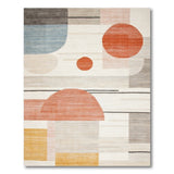 Modern Geometric Multi-Color Abstract Area Rug