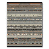 Heritage Tribal Geometric Stripe Area Rug