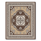 Ornate Beige Traditional Persian Area Rug