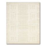 Beige Geometric Modern Geometric Modern Area Rug