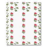 Floral Vintage Pink Vintage Pink Roses Floral Area Rug