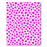 Whimsical Pink Polka Dot Area Rug