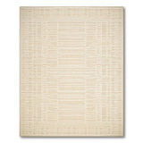 Geometric Modern Geometric Grid Beige Area Rug
