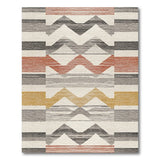 Multi-color and Patterns Multi-Color Zigzag Geometric Southwestern Rug
