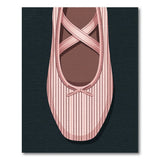 Pink Ballet Slipper Area Rug