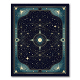 Celestial Star Geometric Area Rug