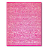Pink Organic Dot Area Rug