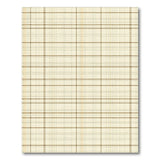 Distressed Beige Graph Grid Area Rug