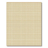 Beige Grid Plaid Area Rug