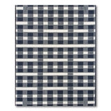 Geometric Modern Modern Black White Checkered Area Rug