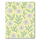 Sunny Daisy Meadow Yellow Area Rug