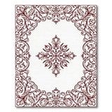 Ornate Medallion Ornate Red Persian Medallion Area Rug