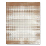 Brown Tan Diamond Geometric Area Rug