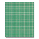 Geometric Modern Vibrant Green Grid Geometric Area Rug