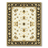 Luxurious Gold Floral Persian Area Rug