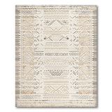 Beige Geometric Heritage Tribal No. 2 Area Rug