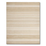 Beige Chevron Striped Woven Area Rug