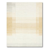 Beige and Neutral Beige Neutral Striped Geometric Area Rug