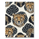 Cheetah Abstract Pattern Area Rug