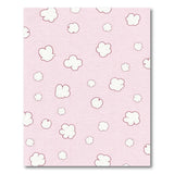 Cute Popcorn Scatter Pink Kids Rug