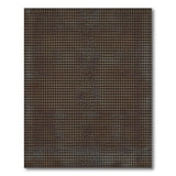 Brown Tan Geometric Dot Grid Area Rug