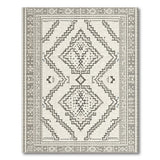 Geometric Heritage Tribal Beige Heritage Tribal Geometric Area Rug