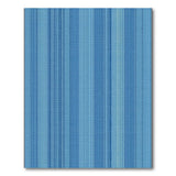 Blue Teal Vertical Stripe Geometric Area Rug