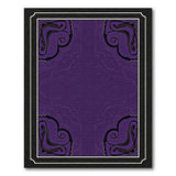 Purple Swirl Abstract No. 4 Area Rug