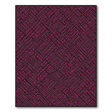 Geometric Modern Vibrant Pink Geometric Maze Area Rug