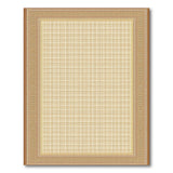 Ornate Beige Persian Border Area Rug