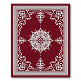 Traditional Persian Red Ornate Red Persian Medallion Area Rug