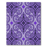 Traditional Persian Purple Ornate Persian Area Rug
