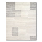 Geometric Modern Grey Block Geometric Area Rug