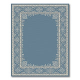 Blue Traditional Persian Area Rug